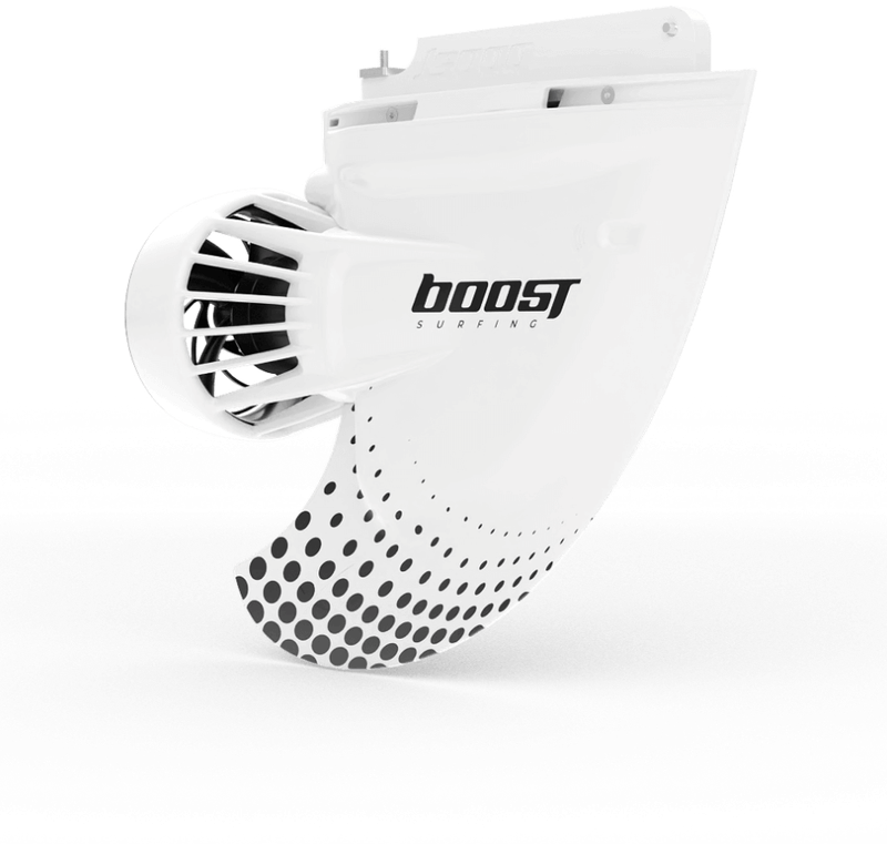 BOOST SURFING Electric Surf Fin Elektromotor für Surfbretter, SUPs und Kajaks