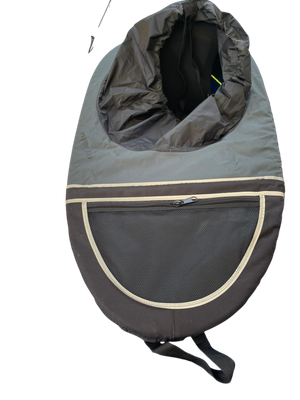 Prijon Nylon Traveller Spritzdecke schwarz / petrol