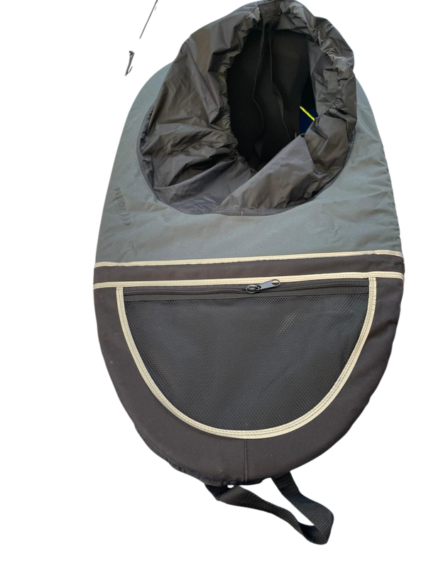 Prijon Nylon Traveller Spritzdecke schwarz / petrol