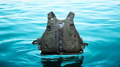 Palm Meander Olive Schwimmweste Rettungsweste