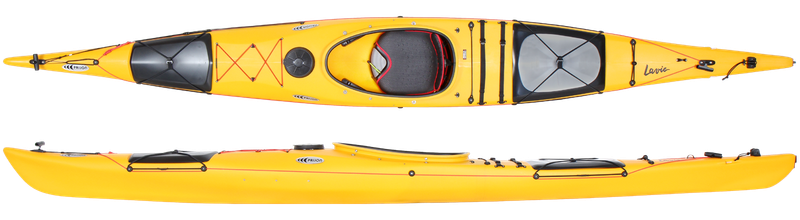 Prijon Lavie gelb 1er Kajak Einerkajak See / Tourenkajak Prijon Lavie gelb 1er Kajak Einerkajak See / Tourenkajak