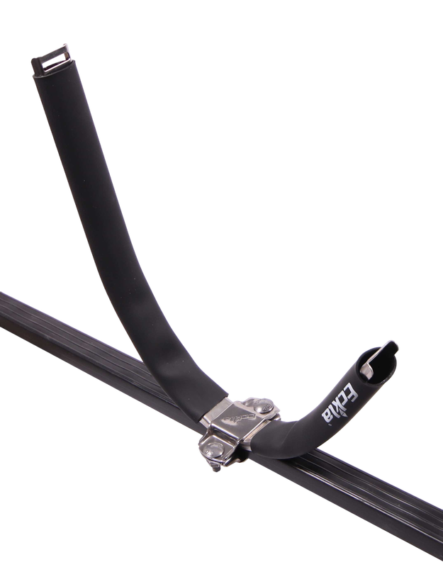 ECKLA Ovalbügel  Edelstahl für Rechteckrohr 20 x 30 mm Dachträger