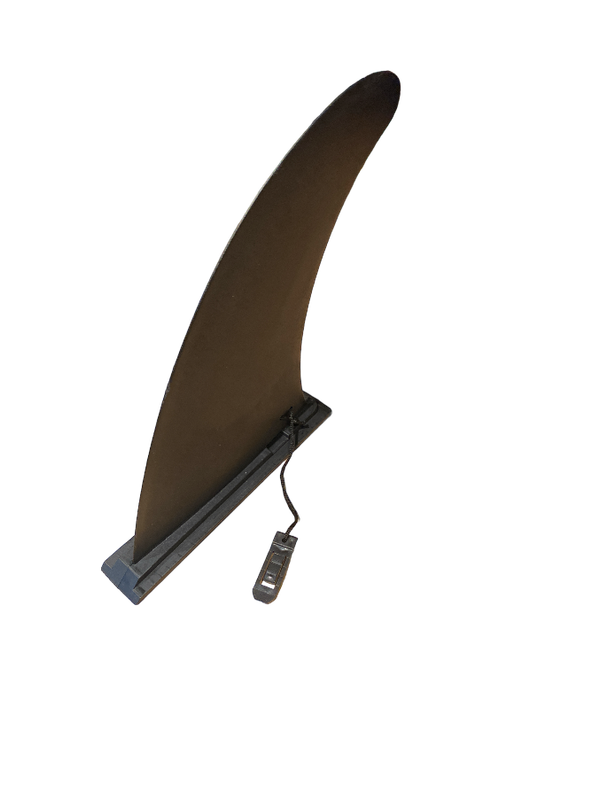 Bakas SUP Finne Schwarz von vorne