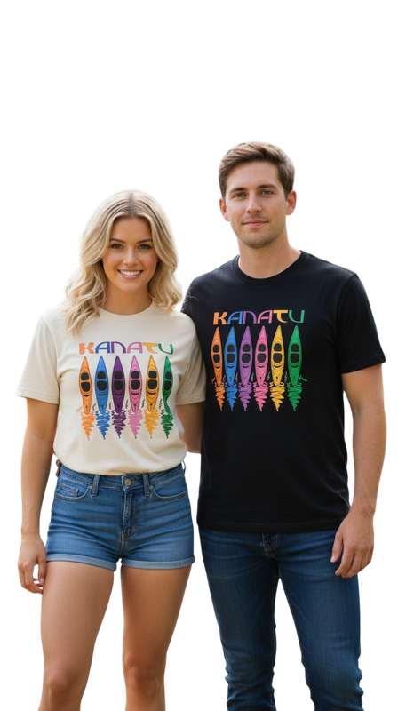 T-Shirt  „Kanatu“ 6 Kajaks