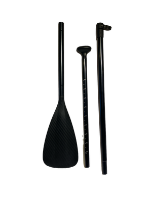 Bakas ALU SUP Paddel in Carbon Optik in 3 Einzelteilen