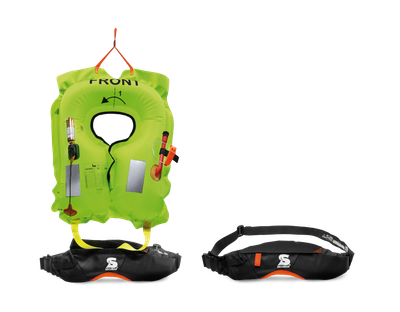 Secumar Free 100 links augeblasen grün rechts eingepackt