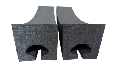 Kajak Sport Dachträgerpolster Paar Oval Dachträger Schaumblock Schaumstoff