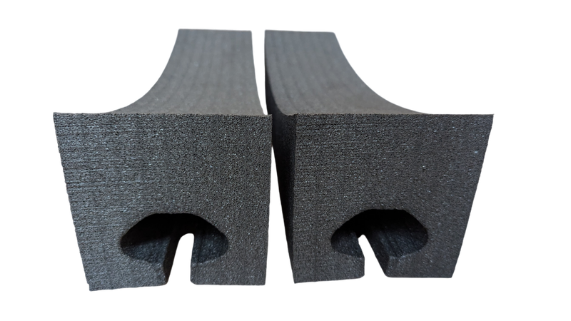 Kajak Sport Dachträgerpolster Paar Oval Dachträger Schaumblock Schaumstoff