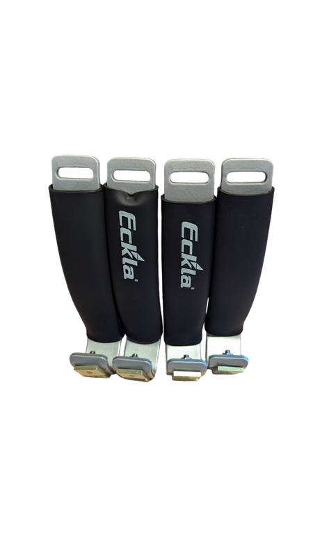 Flach Ovalbügel für T-Nutensystem Dachträger Stahl 4 Stück