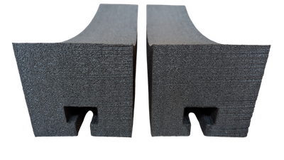 Kajak Sport Dachträgerpolster rechteckig seitenprofil