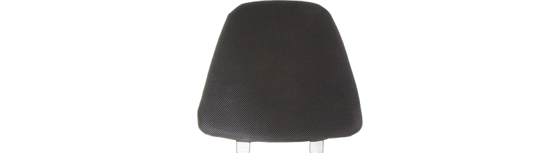 prijon hohe rückenlehen 2 zapfen von vorne schwarz