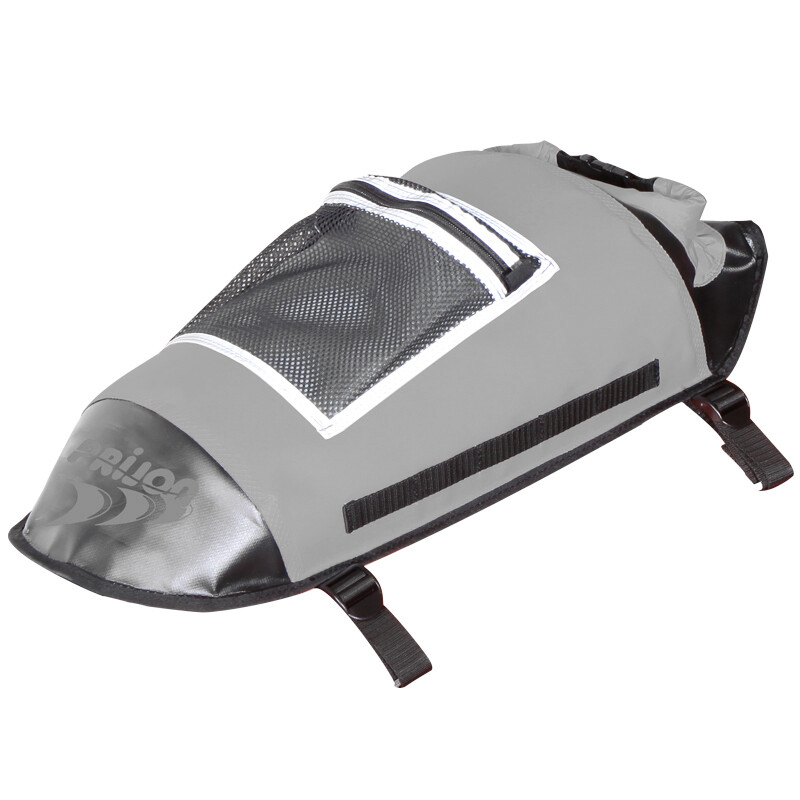 Prijon Deckmaster grau Decktasche mit schulterträgern von der seite