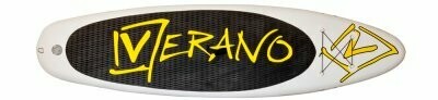 Verano sup cx 10.6 von oben mit gelben verano schriftzug
