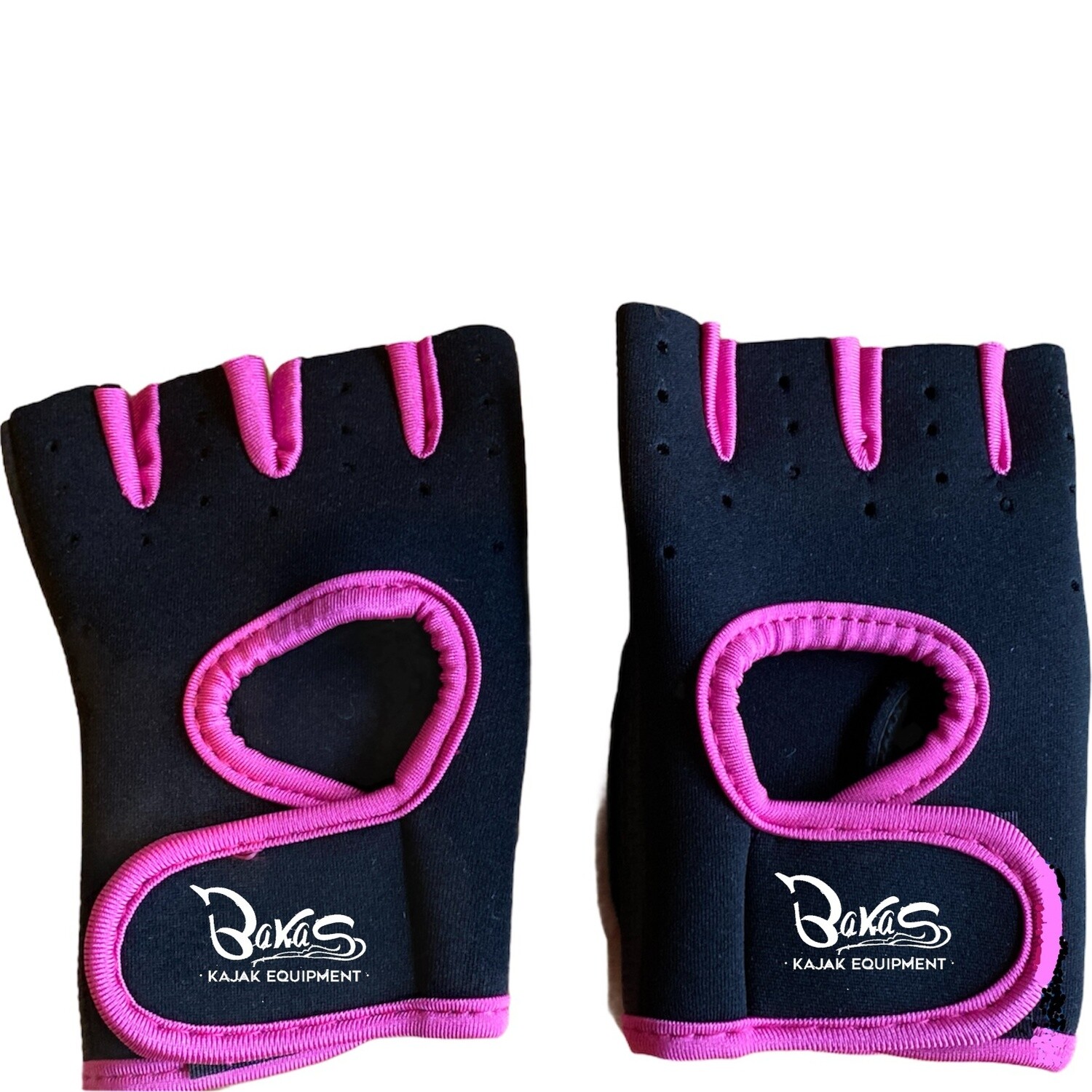 BaKaS fingerlose Neoprenhandschuhe Paddlerhandschuhe, Größe: S, Farbe: pink
