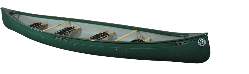 Lettmann Trapper 518 4er Kanadier Tannengrün Innenraum weiß