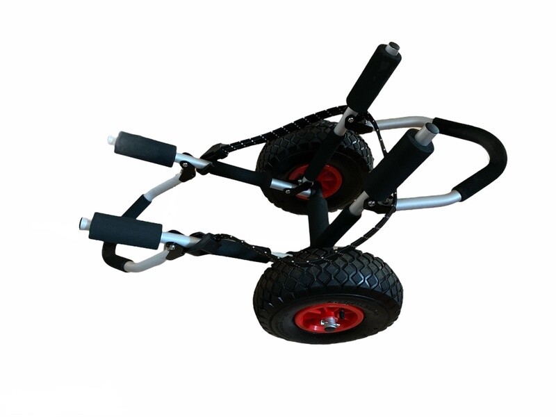 Bakas Bootswagen Transportwagen Trolley SUP Seitlich Schwarz