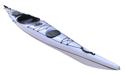 Bug Ansicht Bakas Kajak ABS Discovery 16.0 Weiß