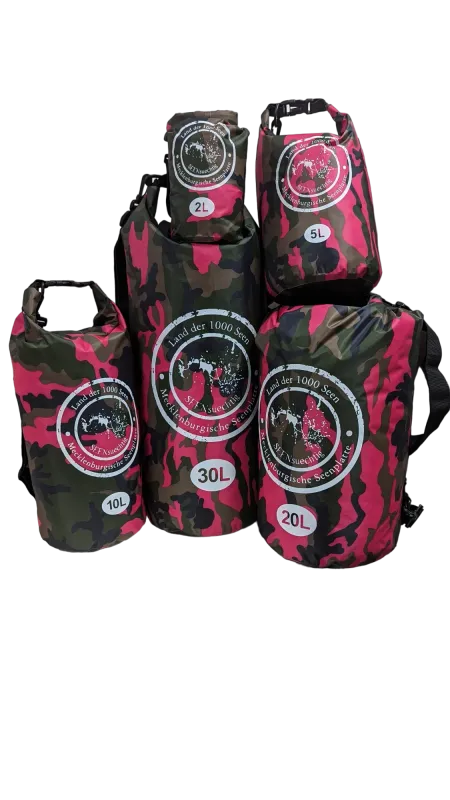 Dry Bag Pink verschiedene Größen