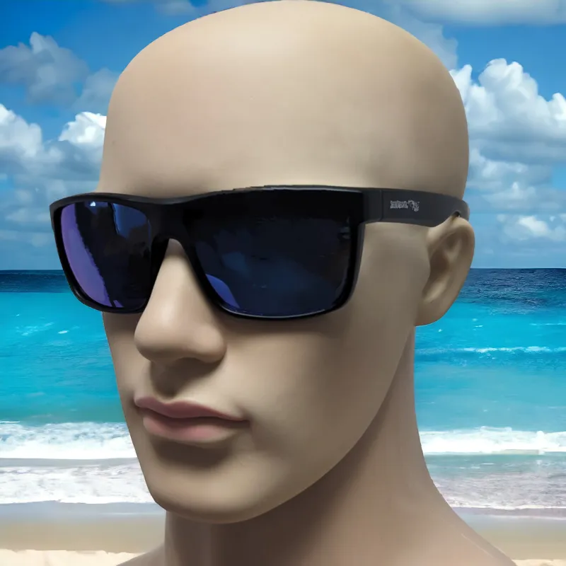 Sonnenbrille SEENsuechtig schwarz verspiegelt 2 mit Auftrieb D Unisex