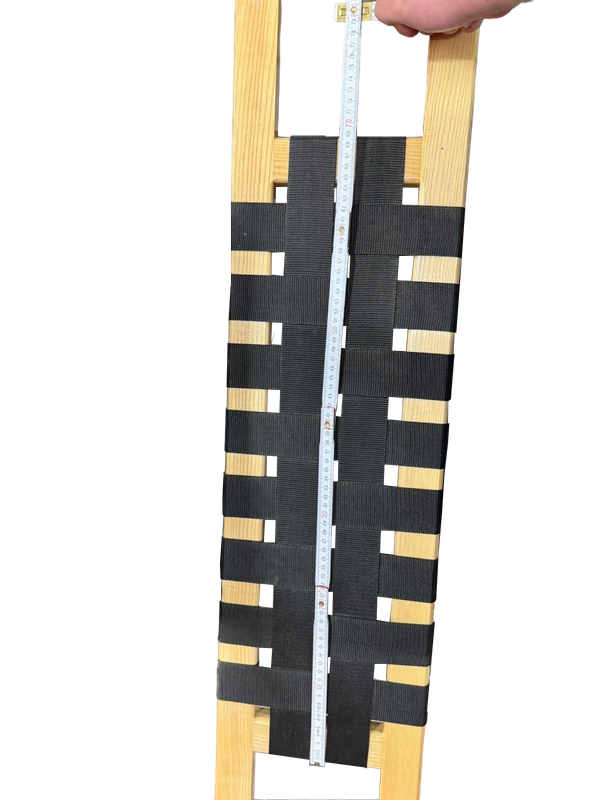 Sitzbank Kanadier Gurtbandsitz 69 x 24 cm Sitzfläche