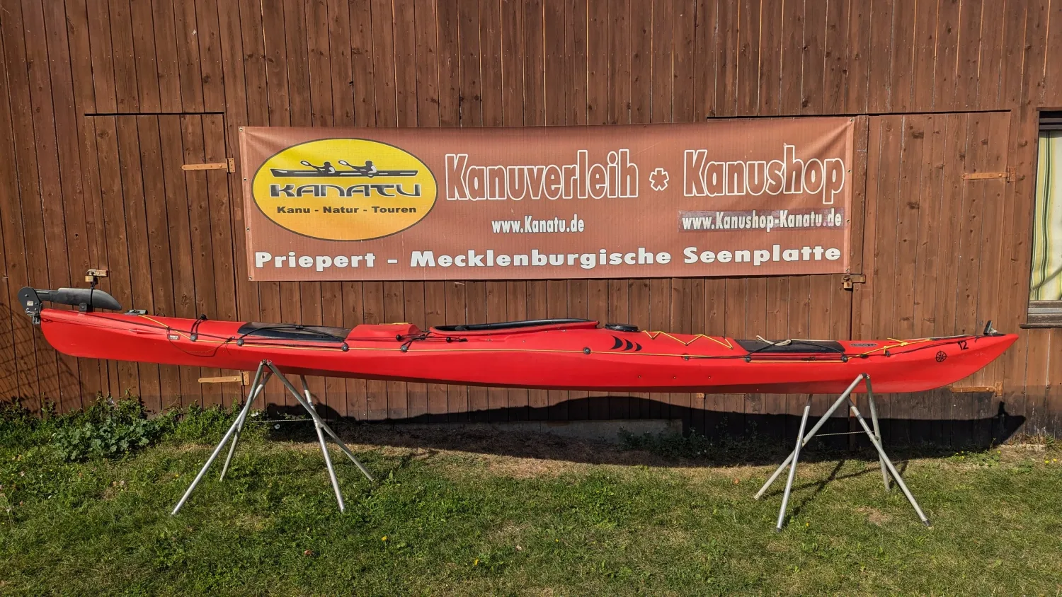 Prijon Seatron GT rot seitlich