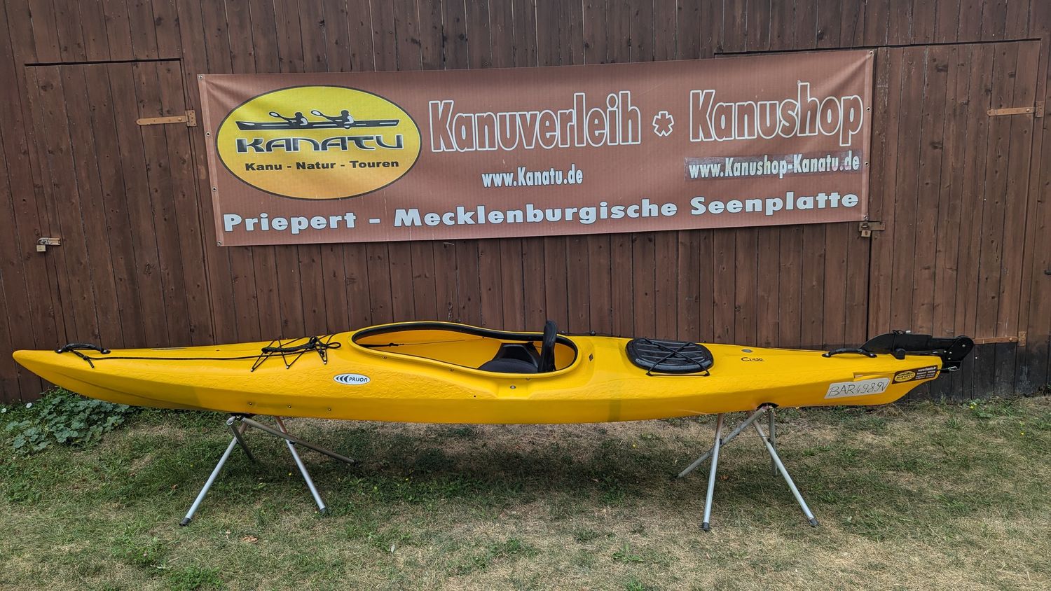 Prijon CustomLine CL 430 gelb gebraucht seitlich
