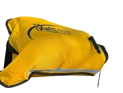 Bakas Paddle Float Gelb mit schwarzem BaKaS Logo