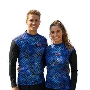 Bakas Shirt schwarz blau 2 personen ohne hintergund