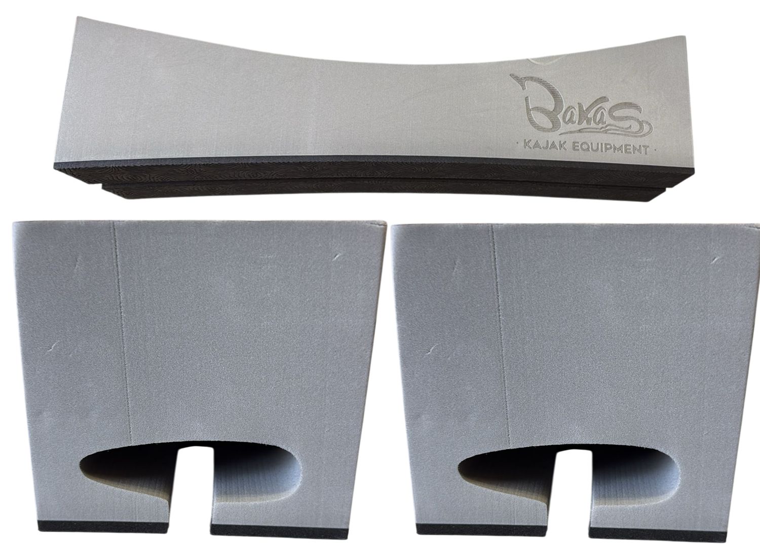 BaKaS Dachträgerpolster Paar Airfoil Wingbar Dachträger Schaumblock Schaumstoff