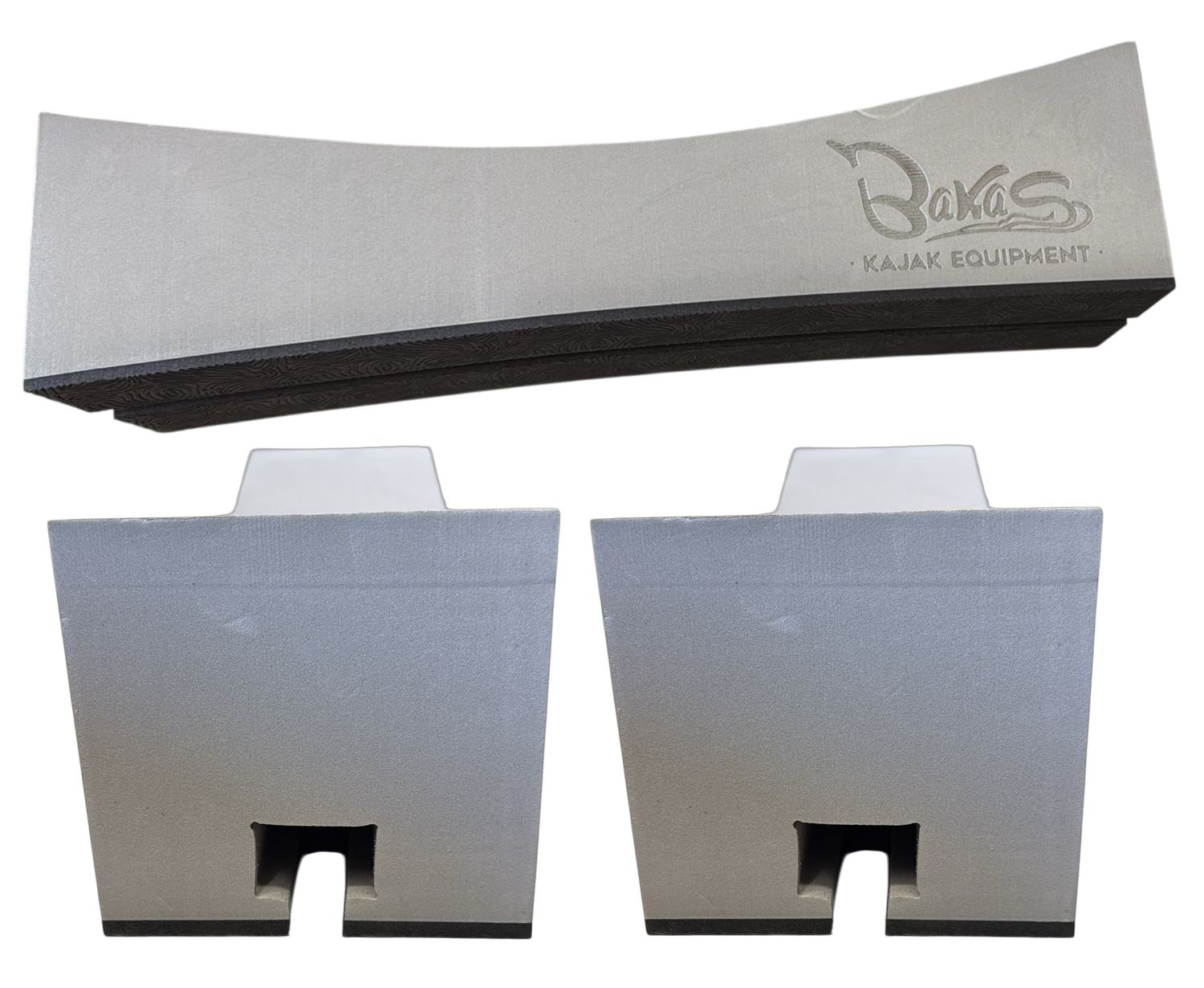 BaKaS Dachträgerpolster Paar Rechteckig Dachträger Schaumblock Schaumstoff