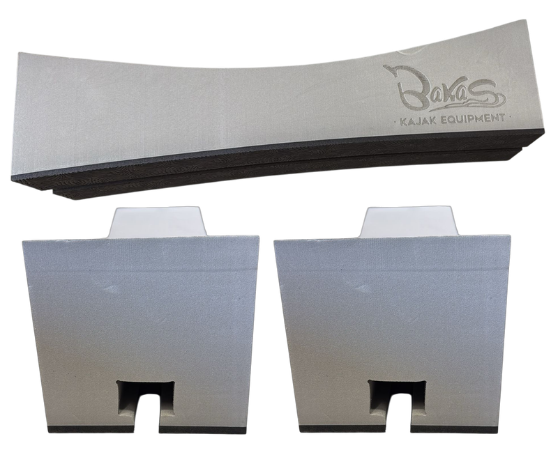 BaKaS Dachträgerpolster Paar Rechteckig Dachträger Schaumblock Schaumstoff