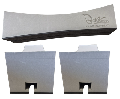 BaKaS Dachträgerpolster Paar Rechteckig Dachträger Schaumblock Schaumstoff