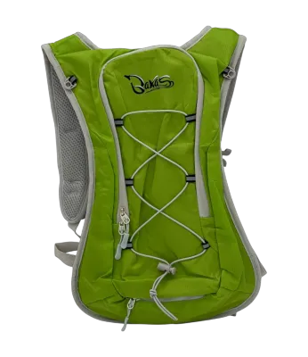 Sport und Laufrucksack von vorne Grün