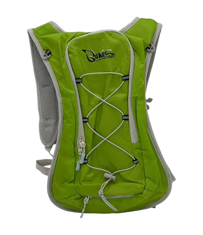 Rucksack von vorne grün