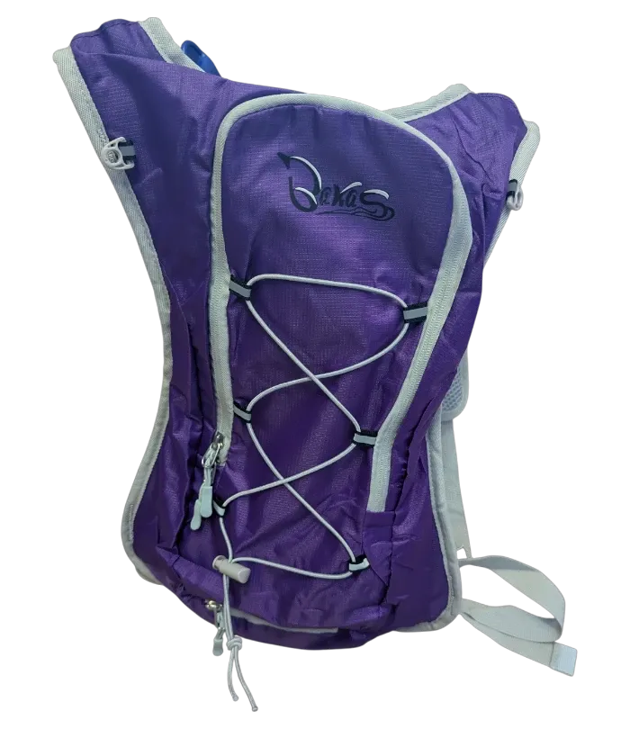 Rucksack von vorne lila