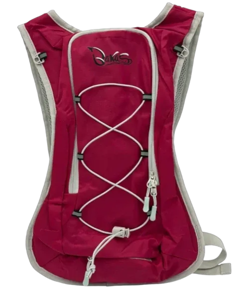 Rucksack von vorne Burgundi