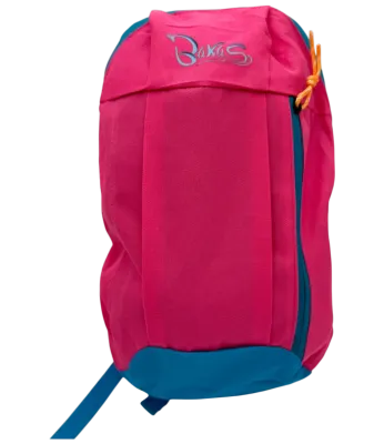 BaKaS Rucksack Sport & Camping Unisex Pink / Blau Bakas Rucksack Pink Blau von vorne