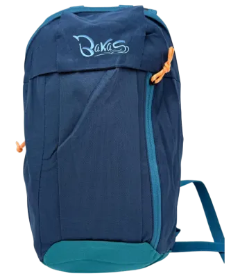 Bakas Rucksack Türkis von vorne