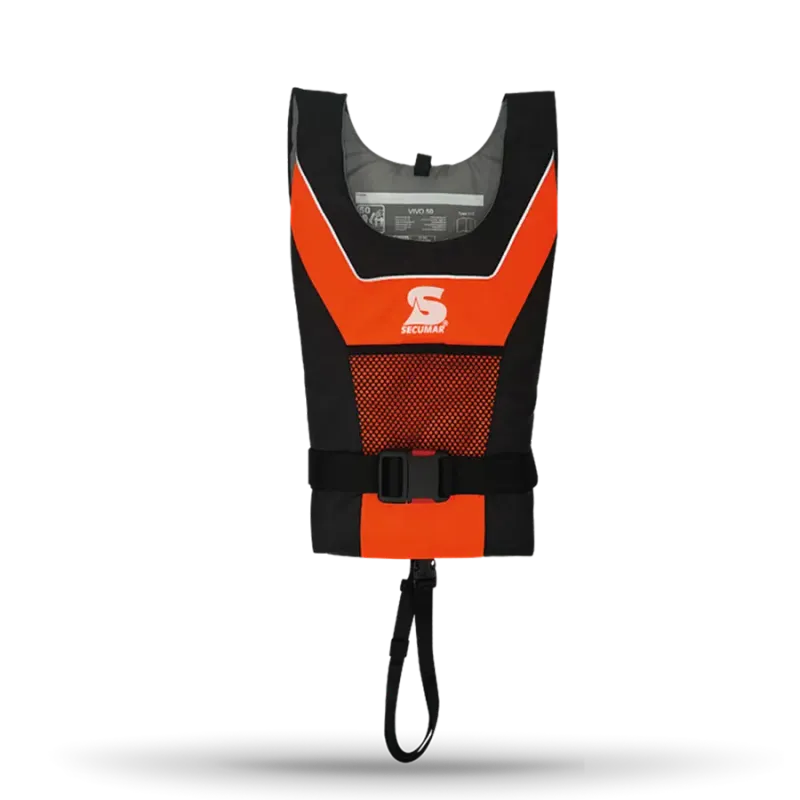 Secumar Vivo 50 von vorne Orange schwarz