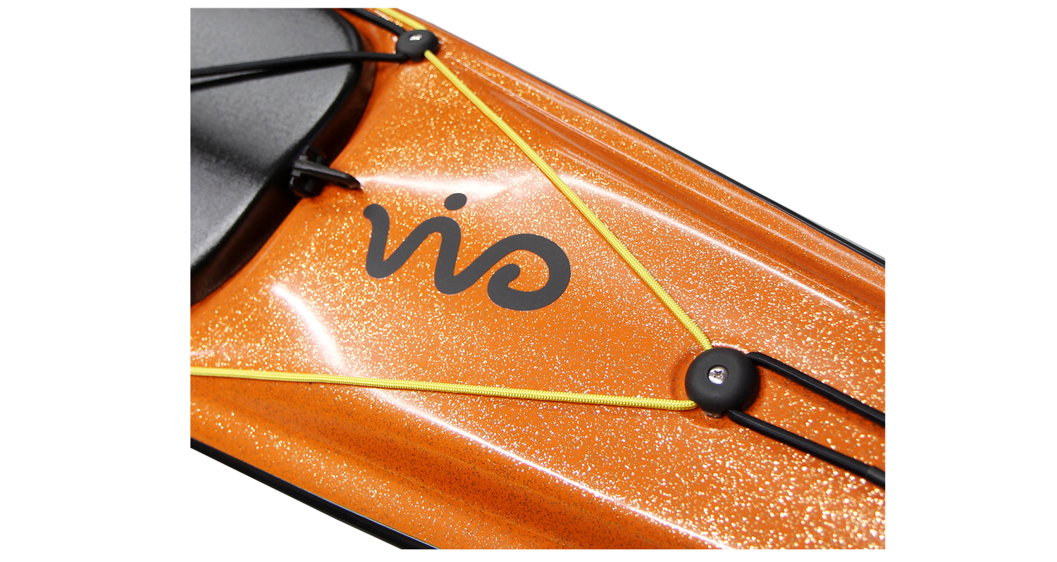 Prijon VIVOO Tourenkajak Einerkajak Carbon natur / orange