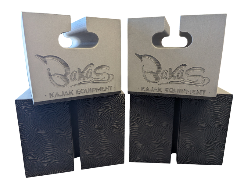 BaKaS Dachträgerpolster Kanadier Dachträger Schaumblock