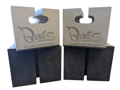 BaKaS Dachträgerpolster Kanadier Dachträger Schaumblock