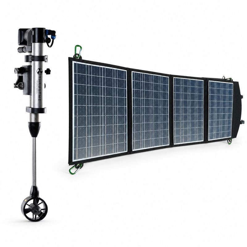 ThrustMe Kicker Elektroantrieb mit Solarpanel – Komplettset ThrustMe Kicker Elektroantrieb mit Solarpanel – Komplettset