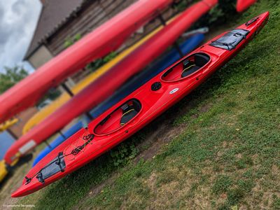 Prijon Excursion EVO rot gebraucht Kajak mit Steueranlage 2022 - 122 Prijon Excursion EVO rot gebraucht Kajak mit Steueranlage 2022 - 122