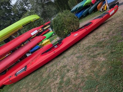 Prijon Excursion EVO rot gebraucht Kajak mit Steueranlage 2023 - 127