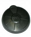 Luckendeckel Schwarz 