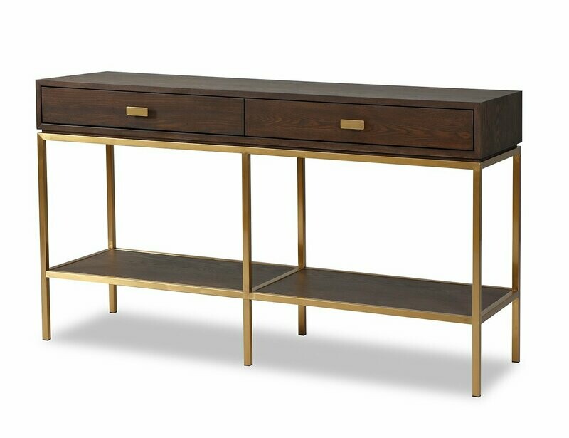 LEVI DRESSING TABLE DARK BROWN ASH