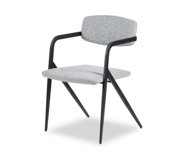 ALPAR DINING CHAIR – EMPORIO GREY FABRIC