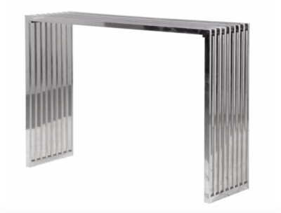 Terano Slatted Console Table
