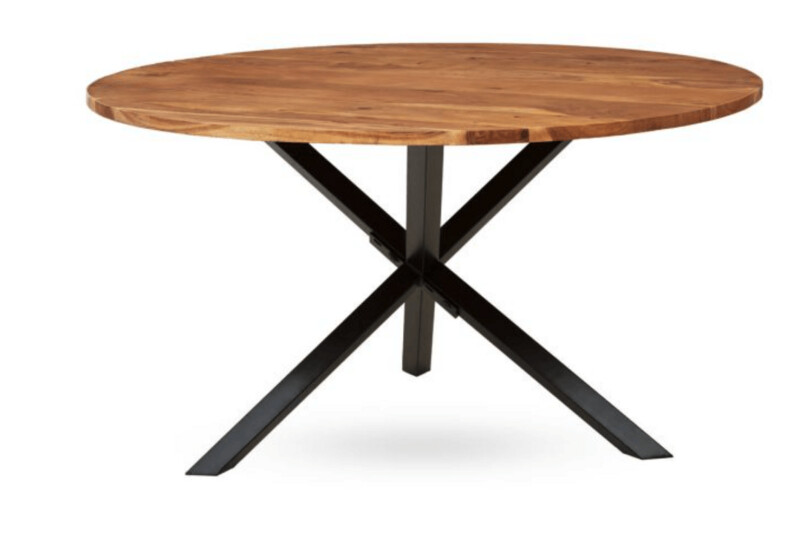ARLO ROUND ACACIA WOOD DINING TABLE